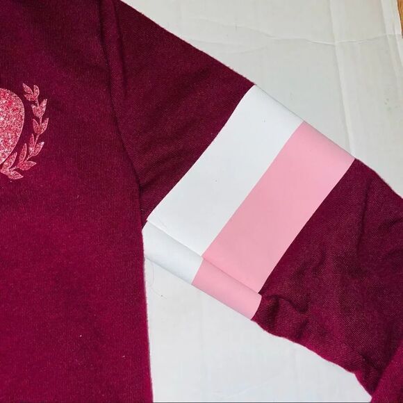 Children’s Place Burgundy Zip-up Hooded Jacket Size M 7-8‎ - Picture 5 of 7